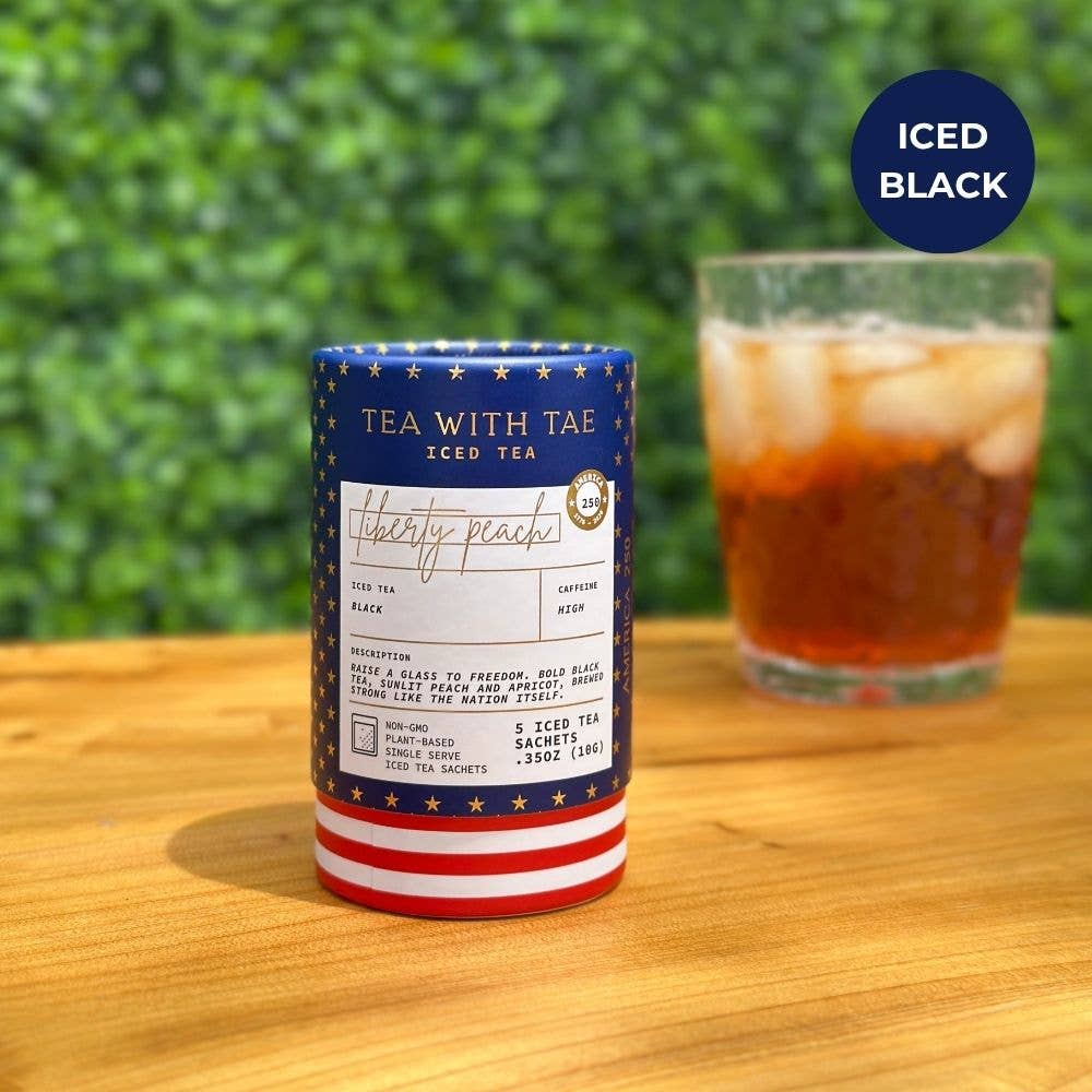 Liberty Peach Mini Tea Tube