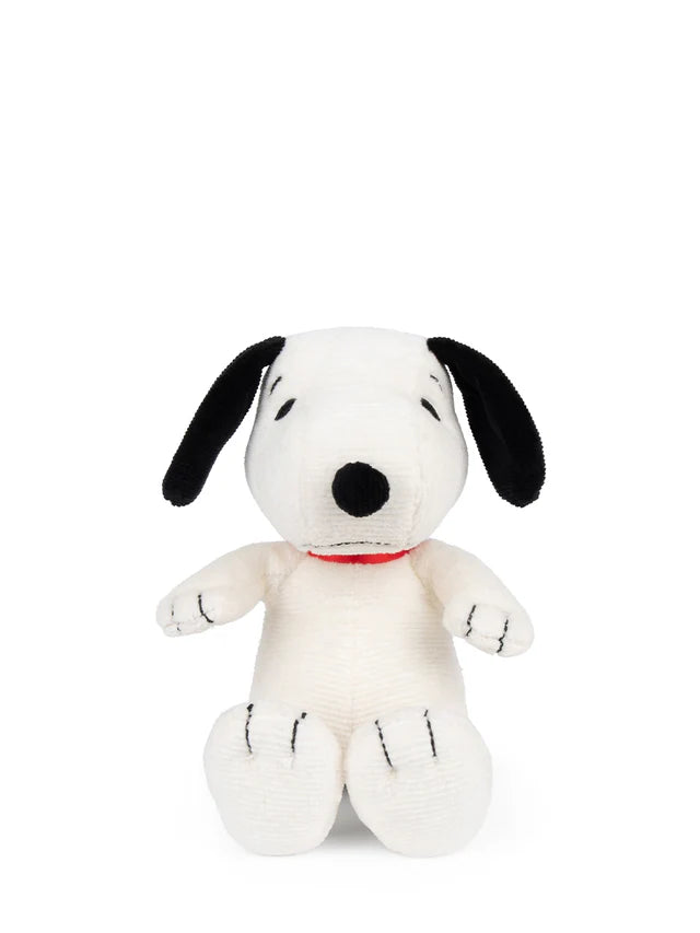Snoopy Mini Corduroy Cream In Giftbox
