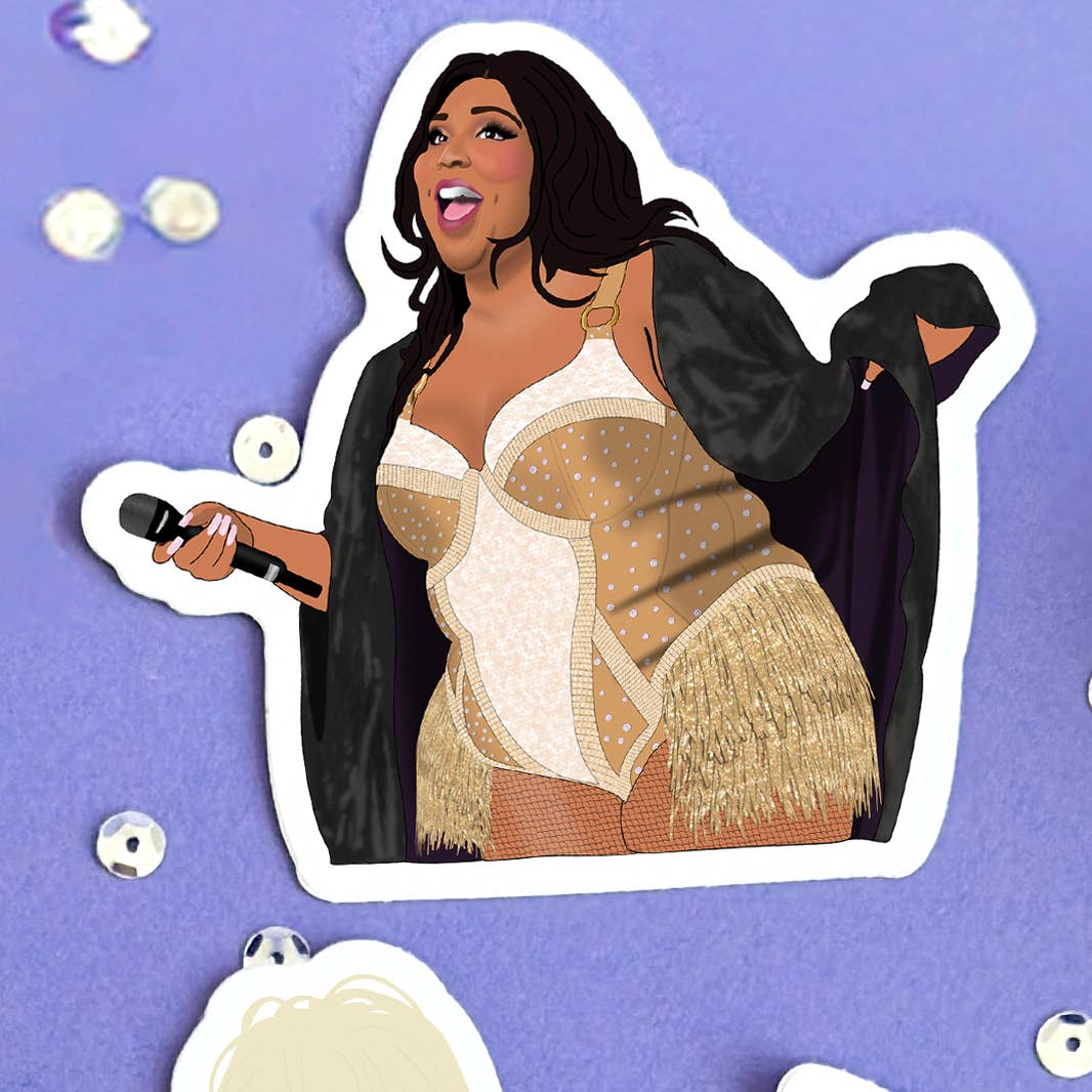 Lizzo Detailed Sticker