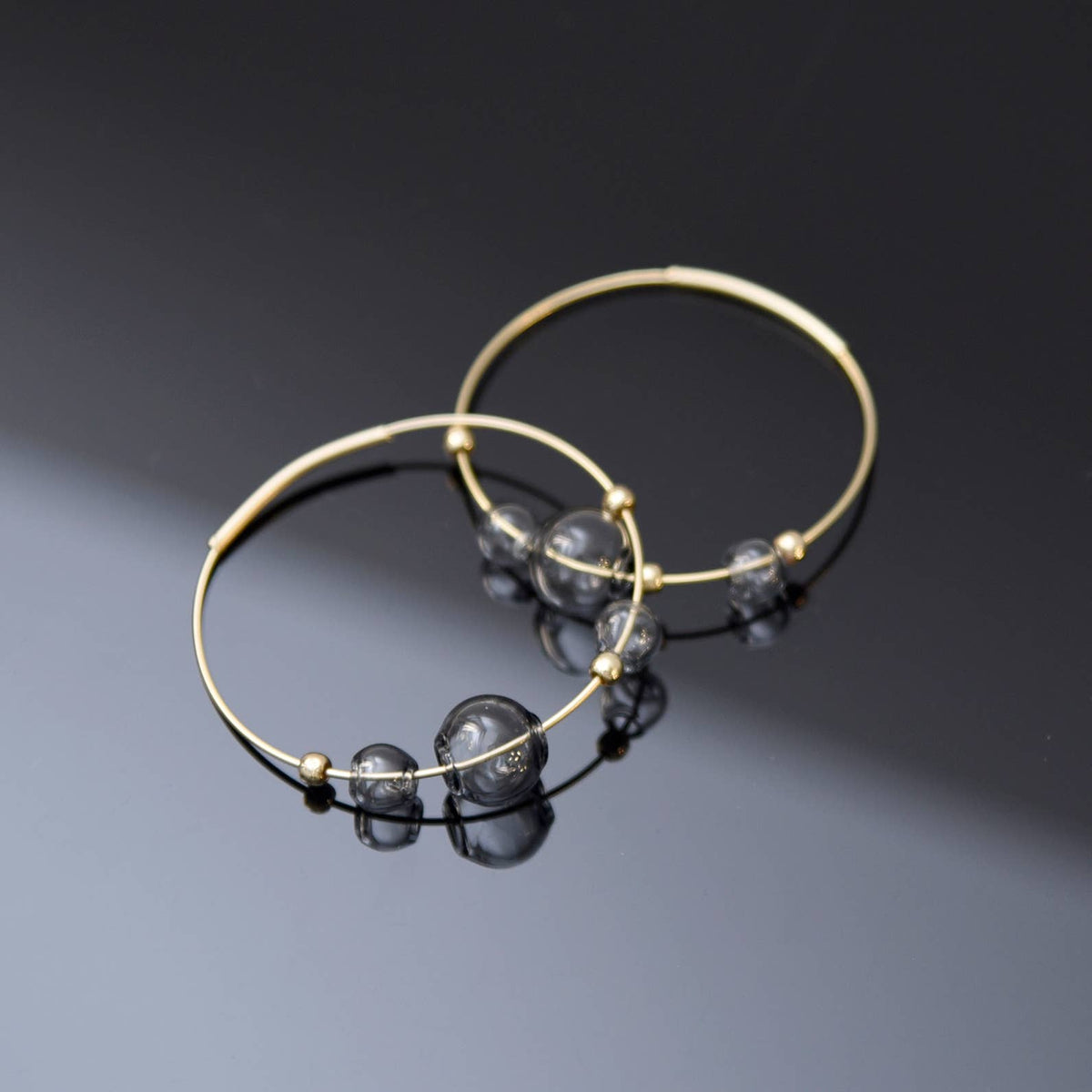 Eclipse Hoop Earrings