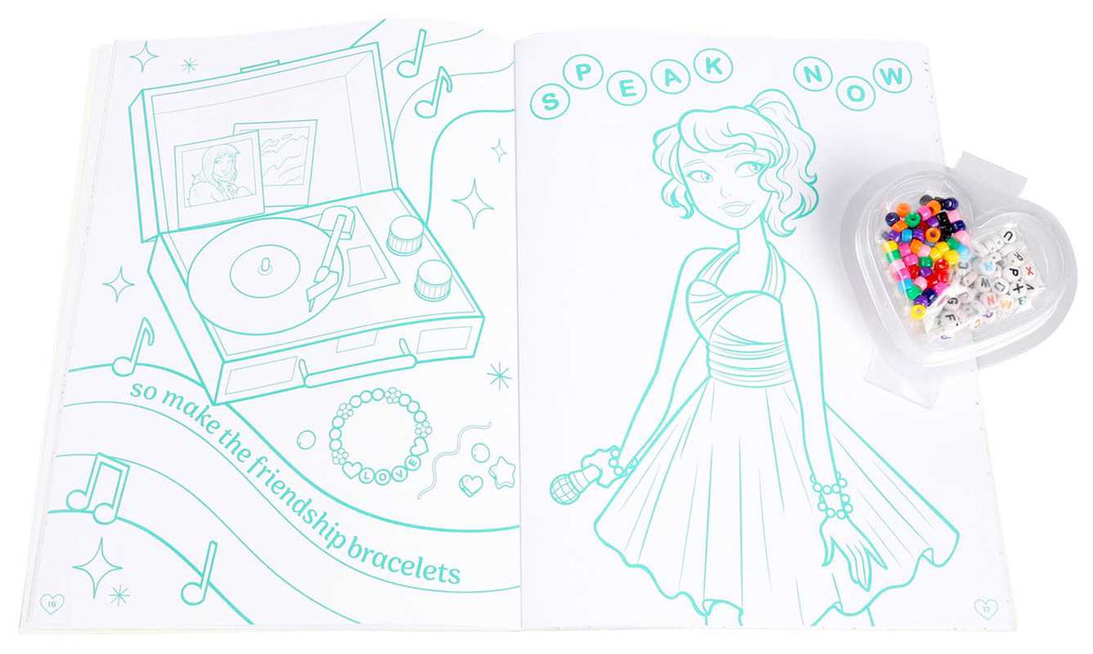 Taylor Swift Friends Forever Coloring & Activity Book