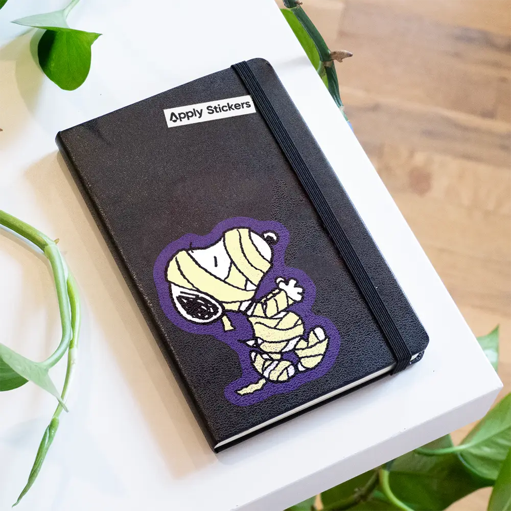 Snoopy Mummy Glow-in-the-Dark Sticker