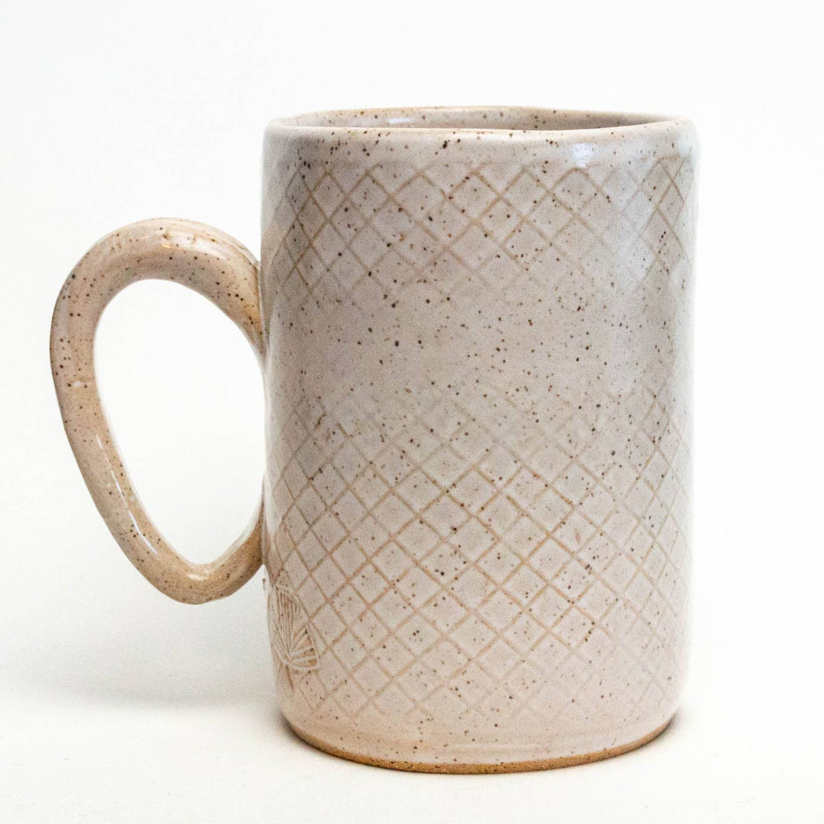 Blue Heron Stoneware Mug