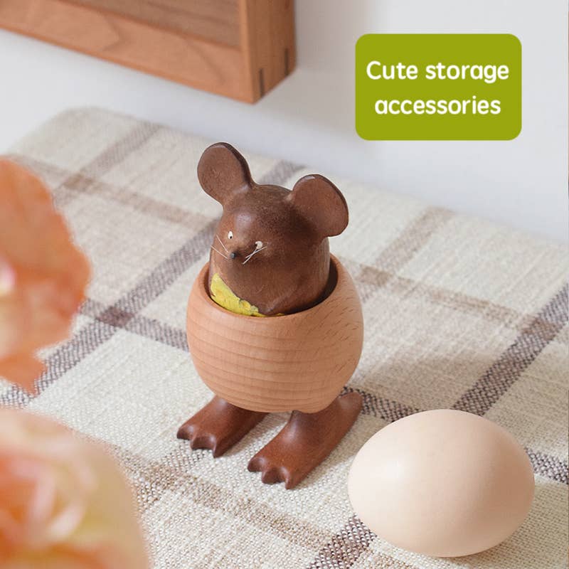 Wooden Egg Cup
