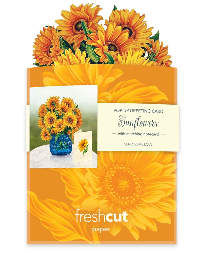 Sunflowers Mini Pop-up Card