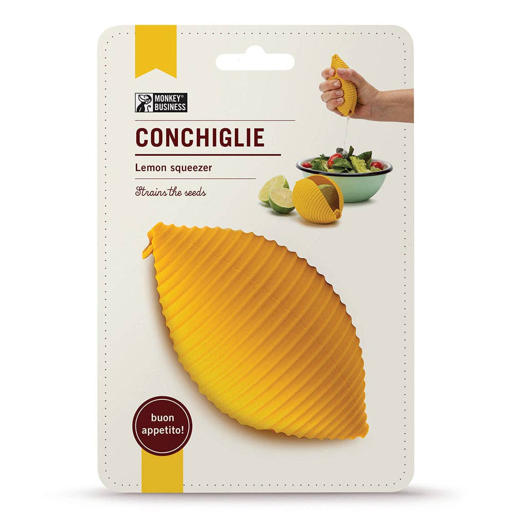 Pasta Shaped Silicone Lemon Squeezer | Conchiglie