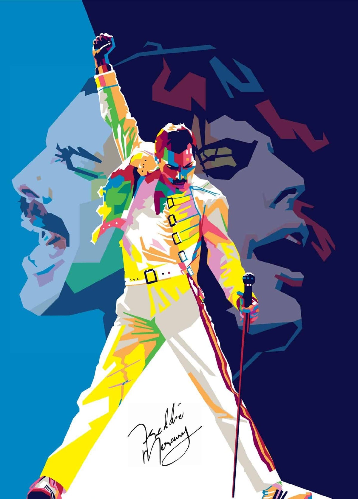 Freddie Mercury Poster
