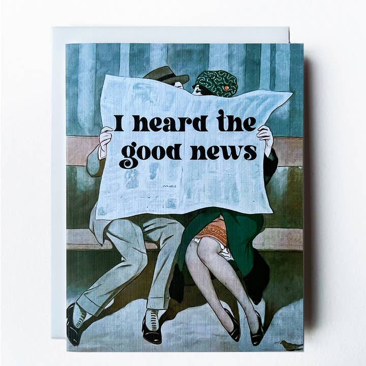 Good News Congratulations Card
