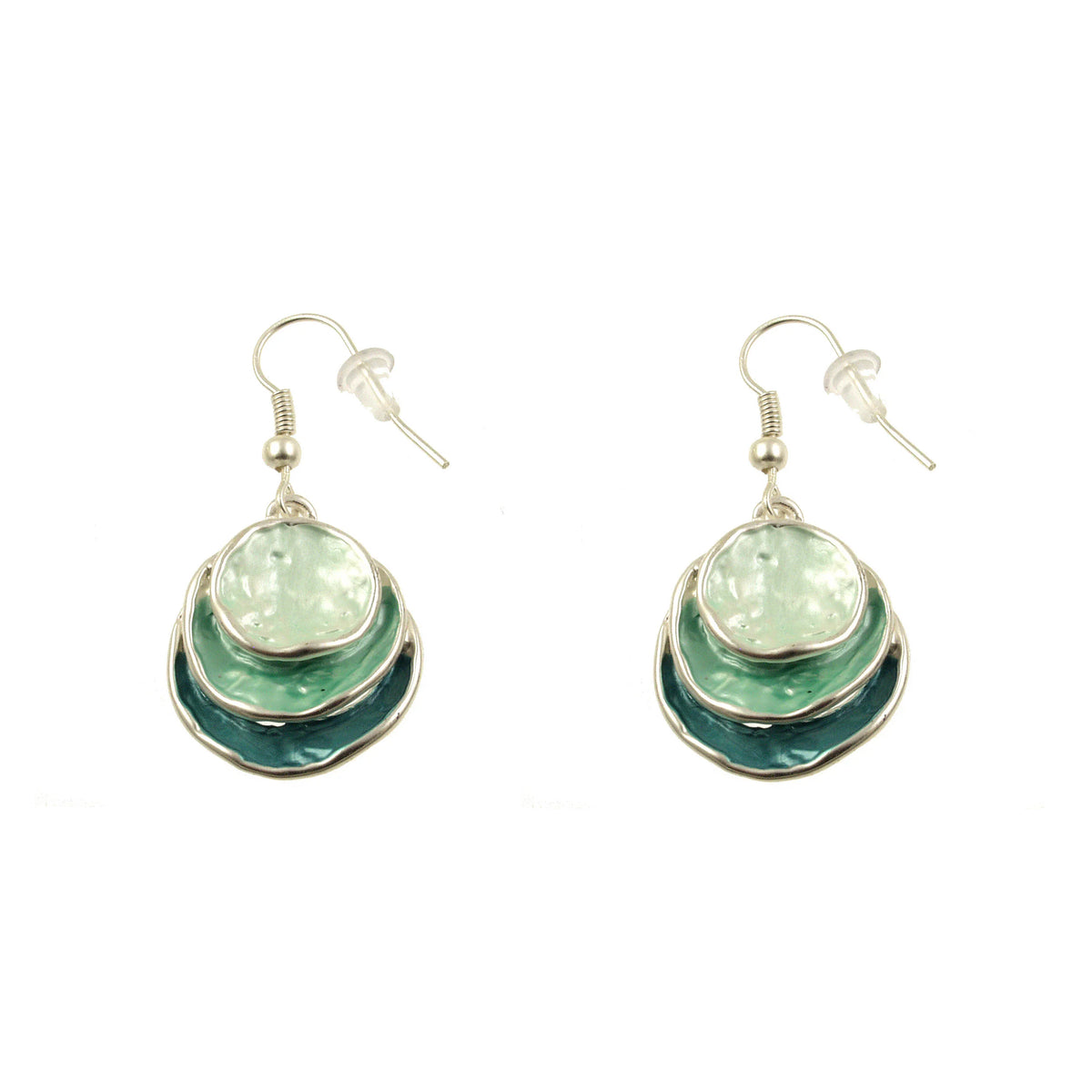 3 Stack Circle Earrings