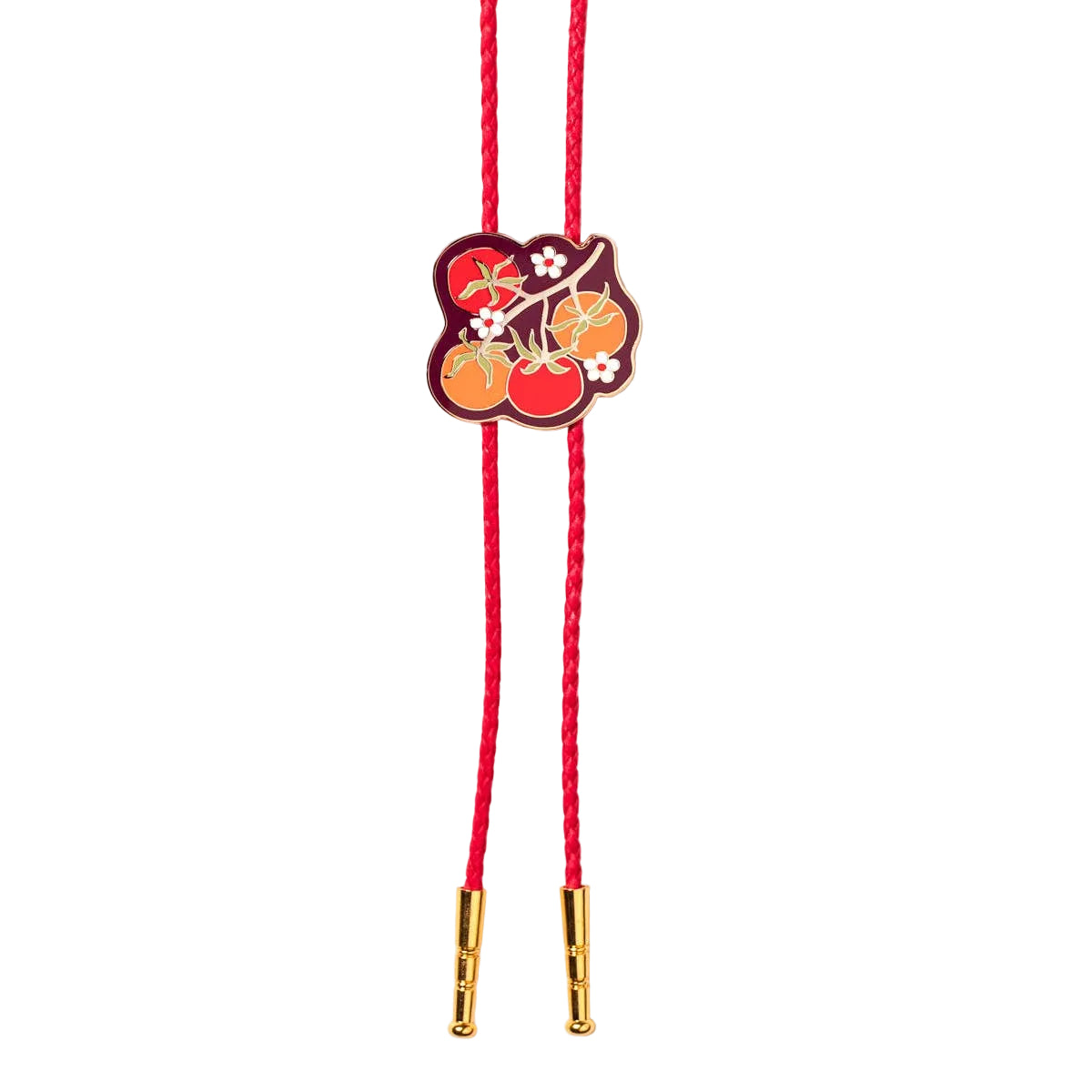Tomato Bolo Tie with Crush