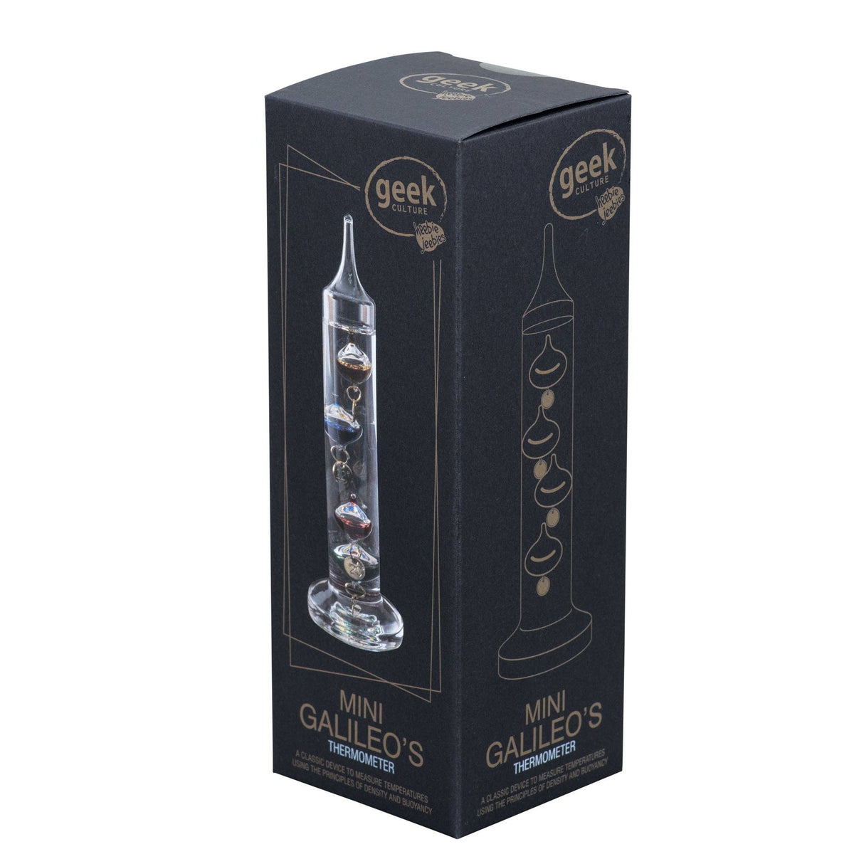Galileo Thermometer Mini 6" Classic Weather Tool