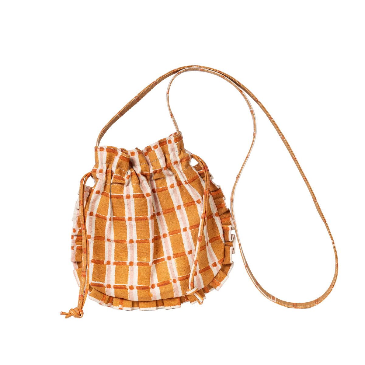 Momo Crossbody Bag - Ember Plaid