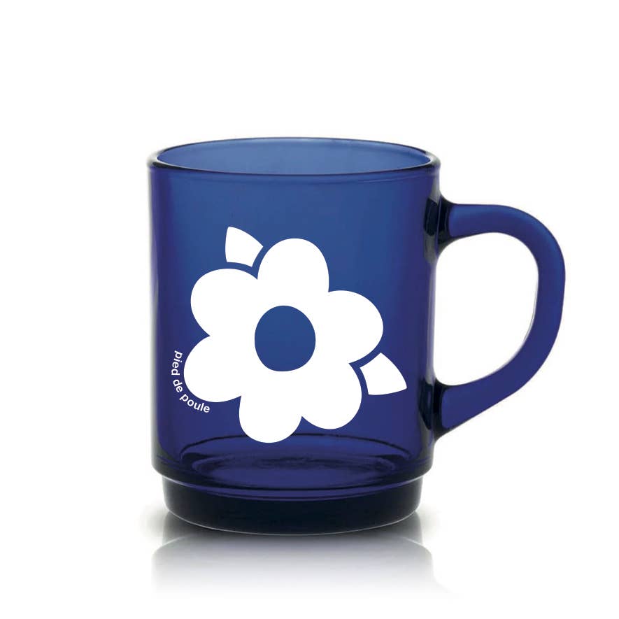 Duralex mug - “Retro” Blue