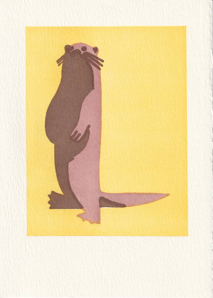 Otter Individual Card