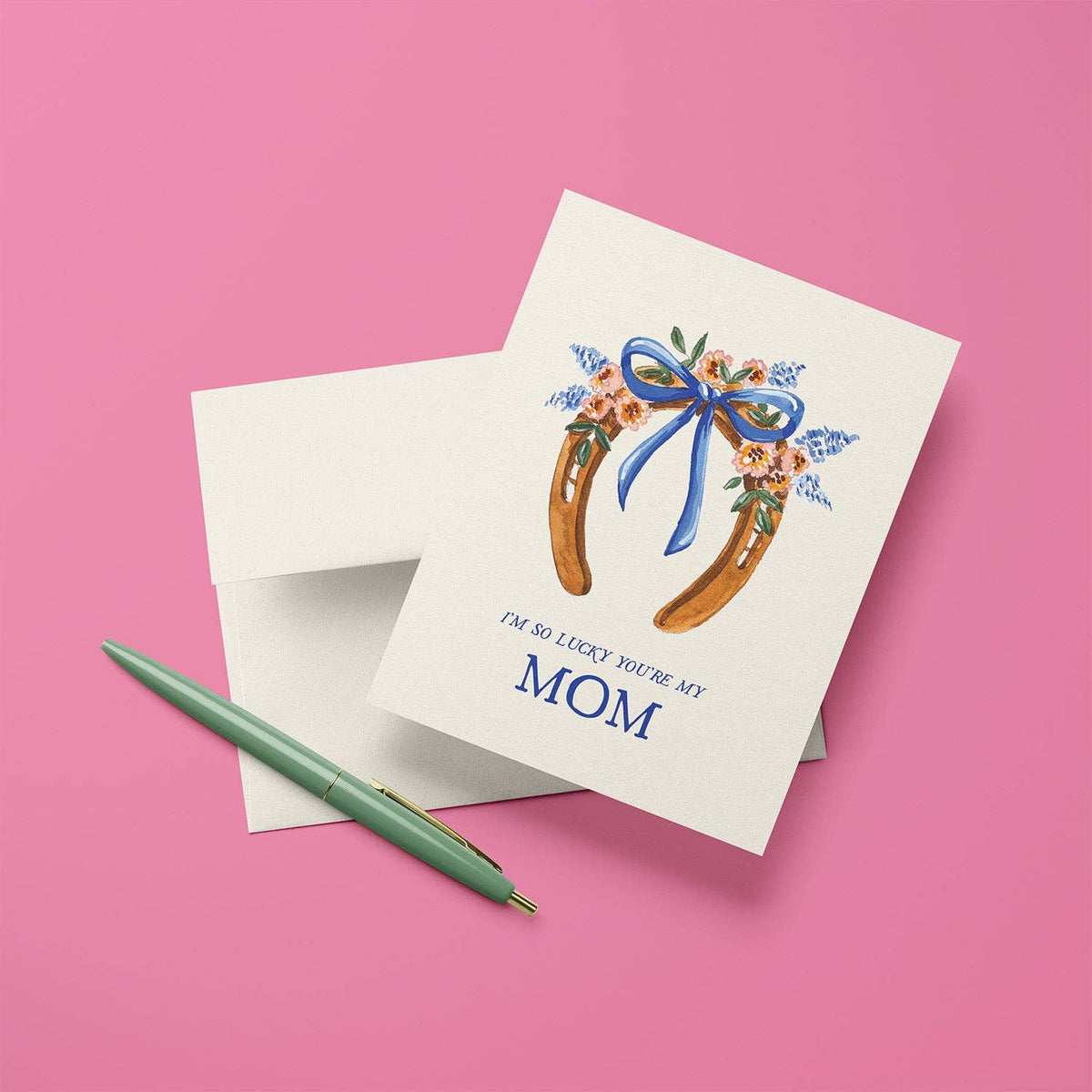 Horseshoe Mother's Day Greeting Card