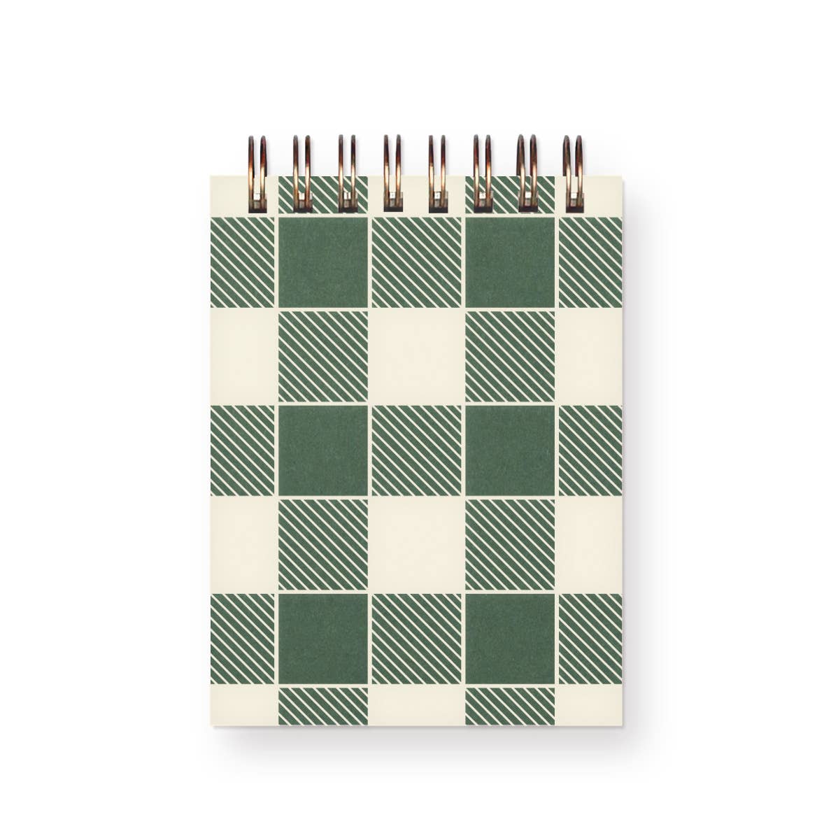 Gingham Holiday Mini Jotter Notebook