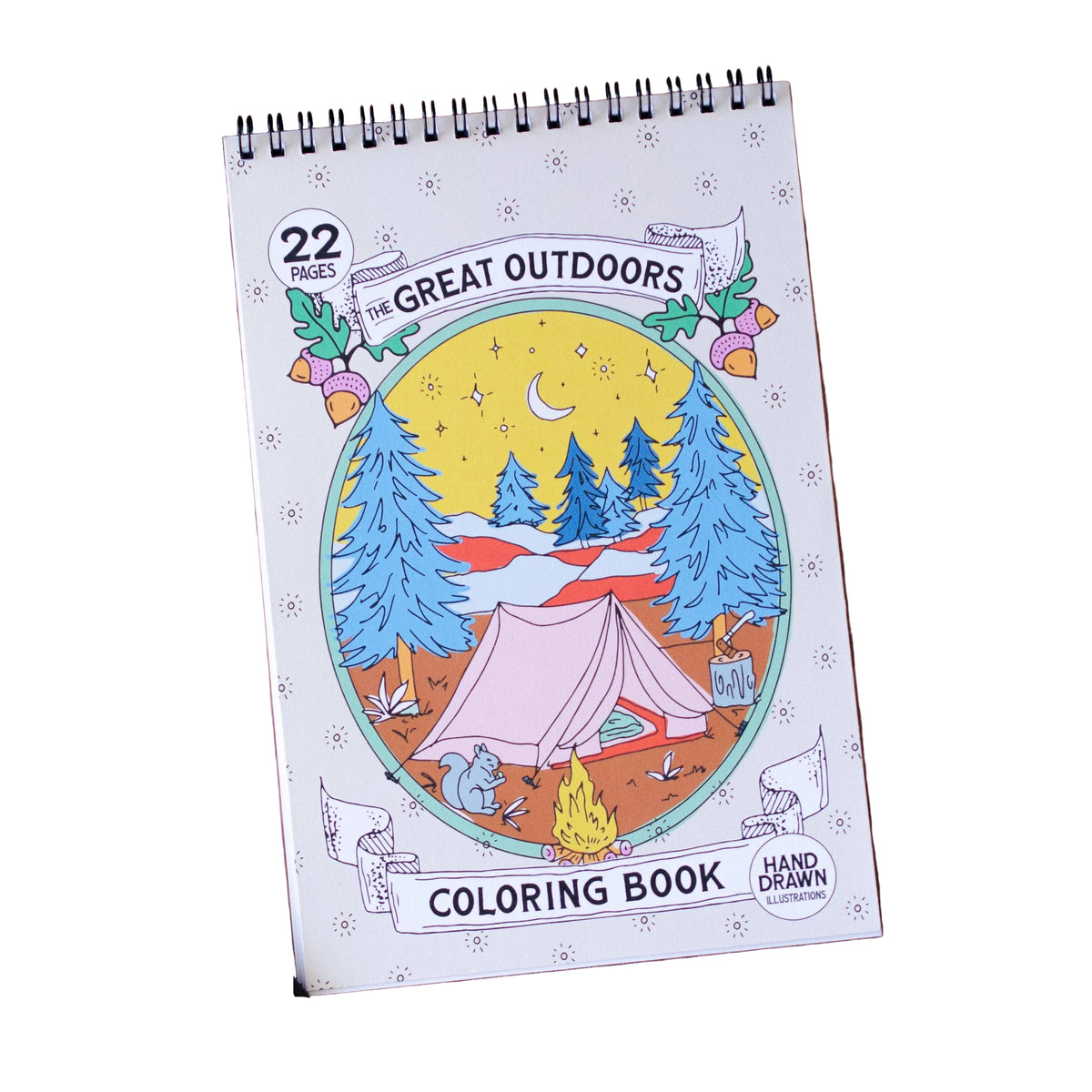 Outdoor Adventure Premium Coloring Book