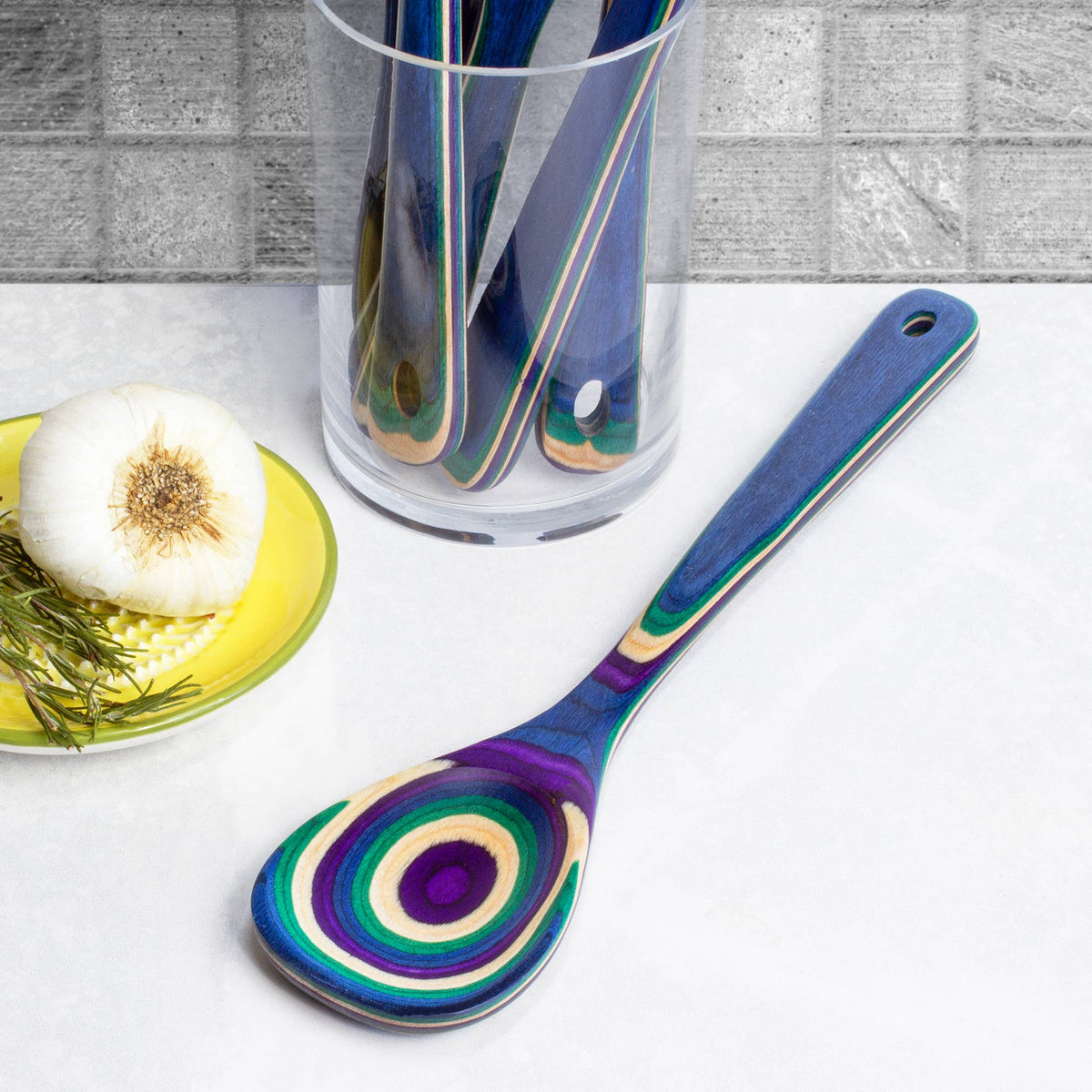 Baltique® Mumbai Colorful Wooden Cooking Spoon