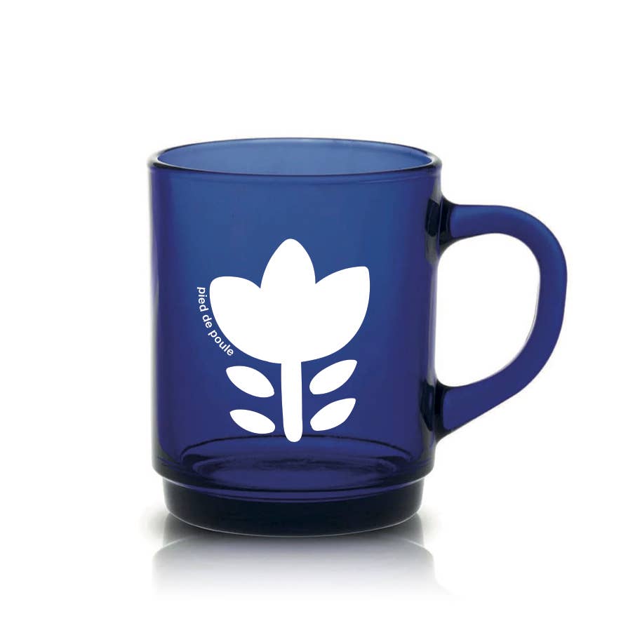 Duralex mug - “Retro” Blue