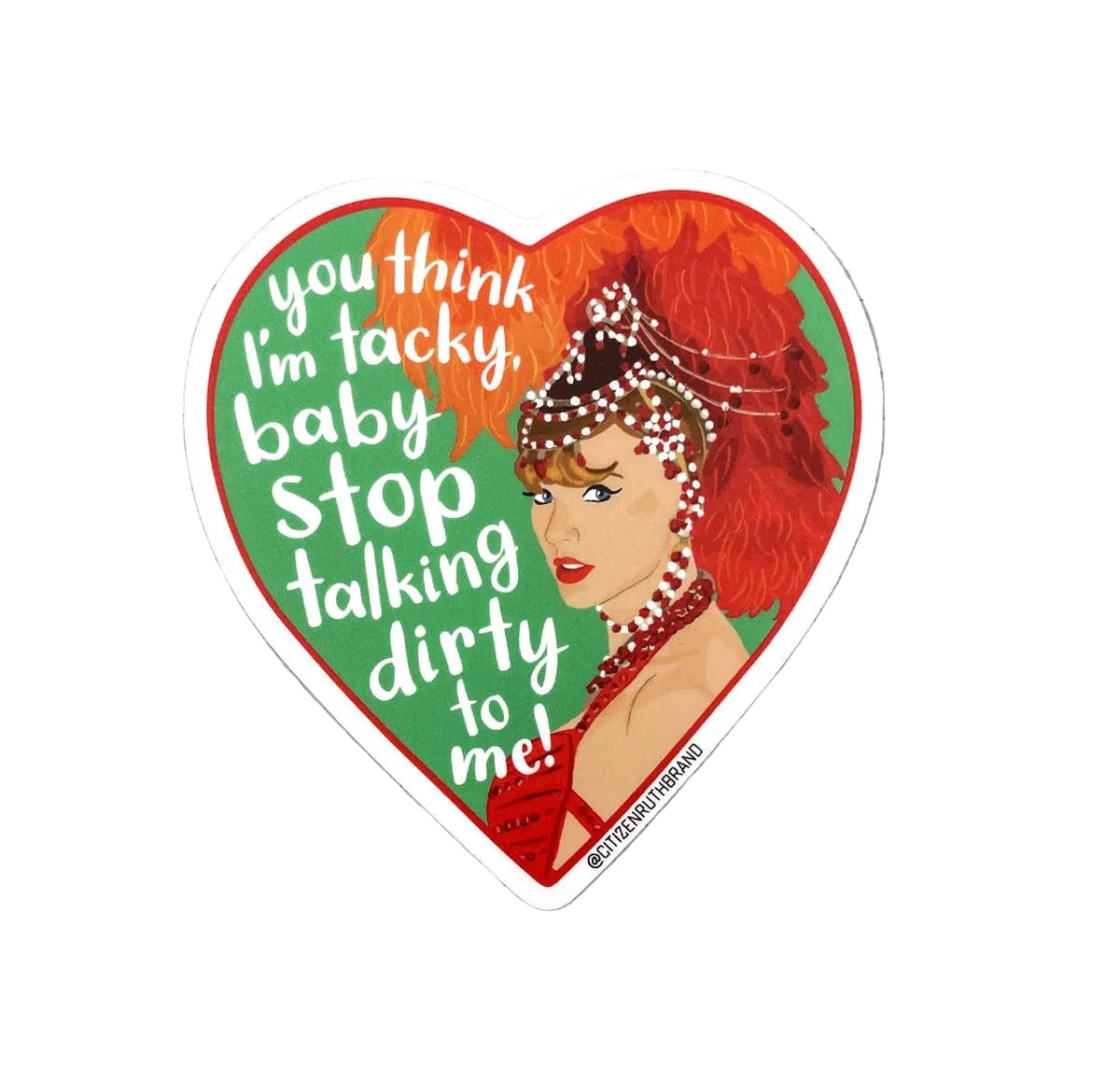 Talking Dirty Sticker