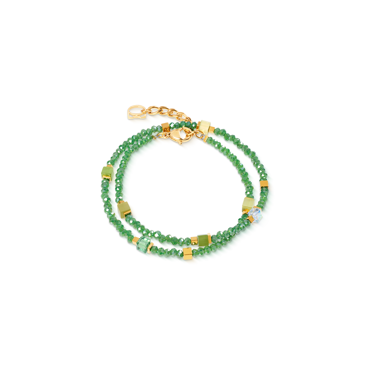 Joyful Colours Flex Bracelet gold-green