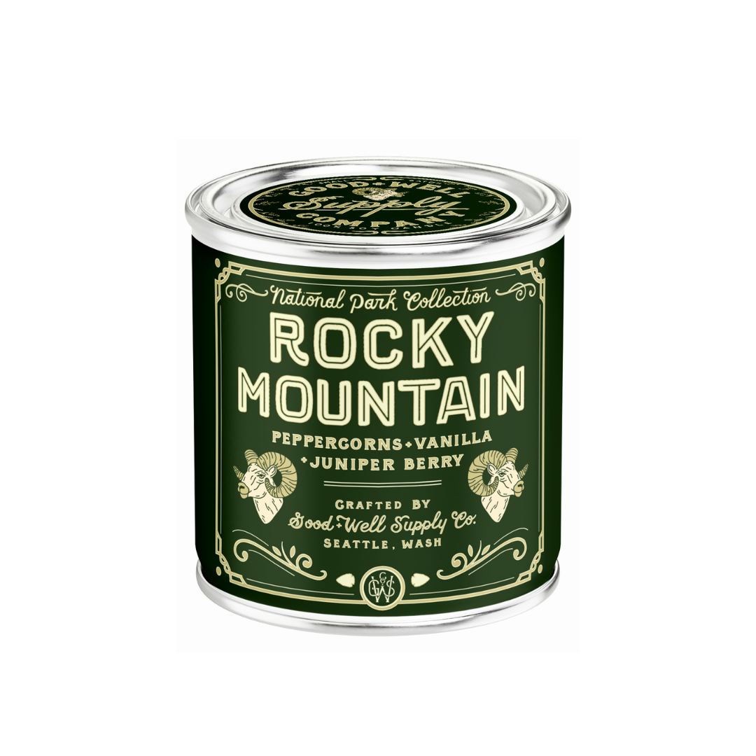 Rocky Mountain National Park Candle