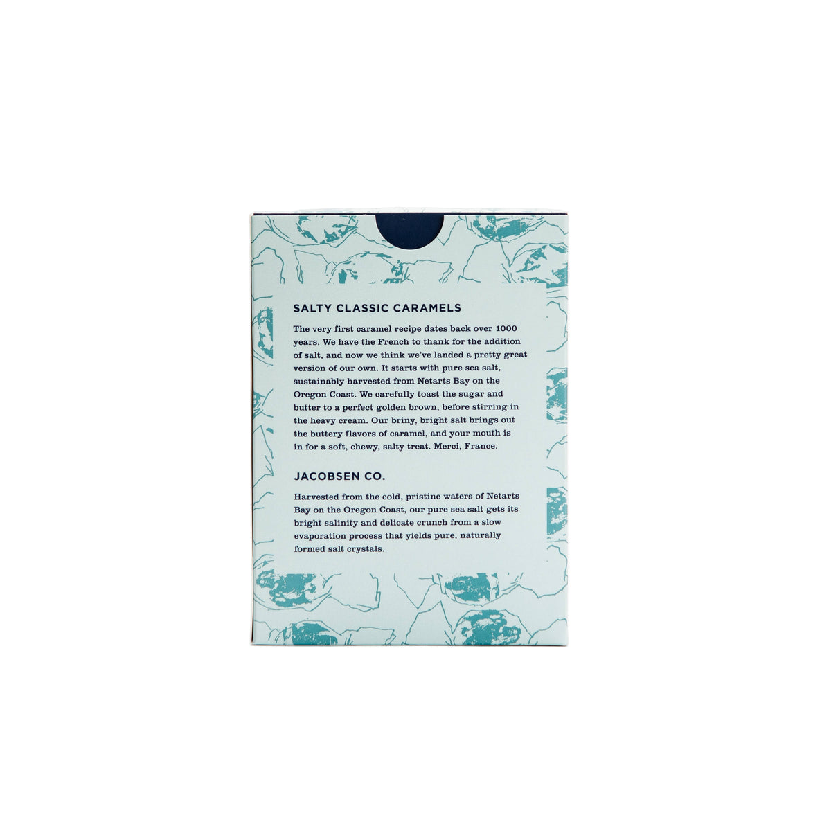 Product packaging with text and branding on a white background