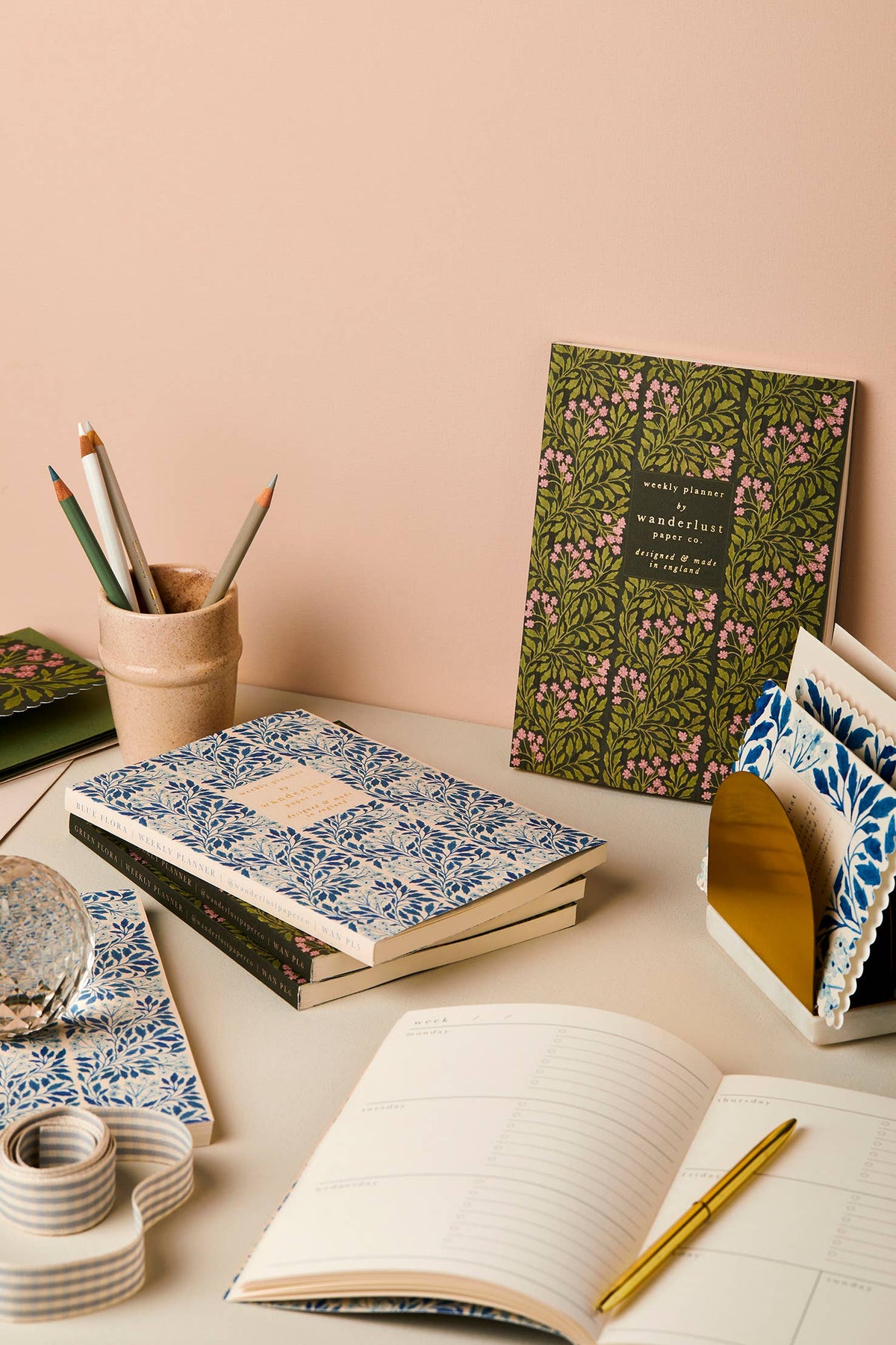 Green Flora Weekly Planner