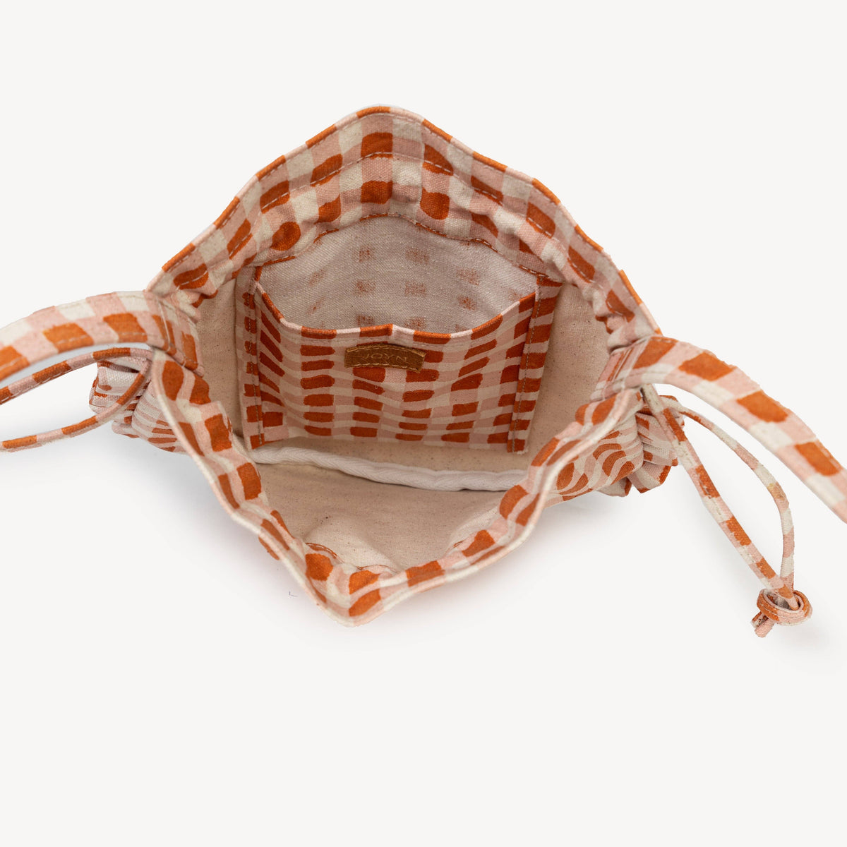 Momo Crossbody Bag - Harvest Gold Gingham