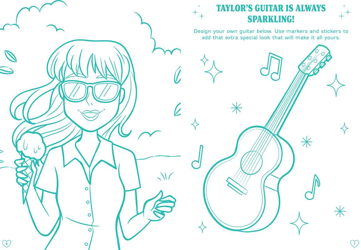 Taylor Swift Friends Forever Coloring & Activity Book