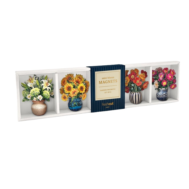 Floral Magnets: Garden Favorites
