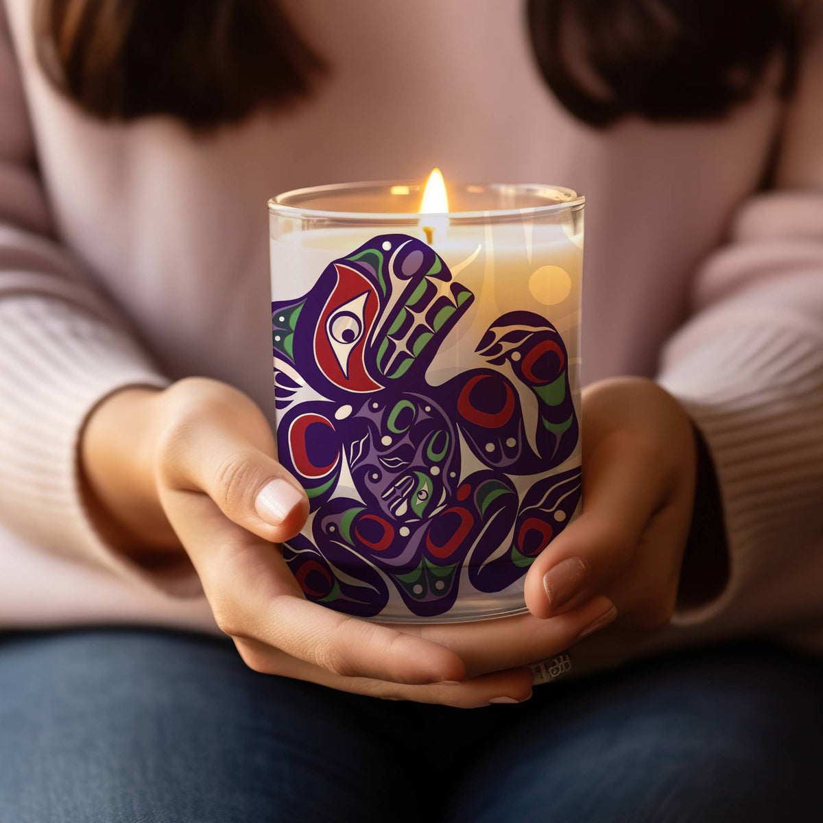 Indigenous Art Essential Oil Candle | Matriarch Bear