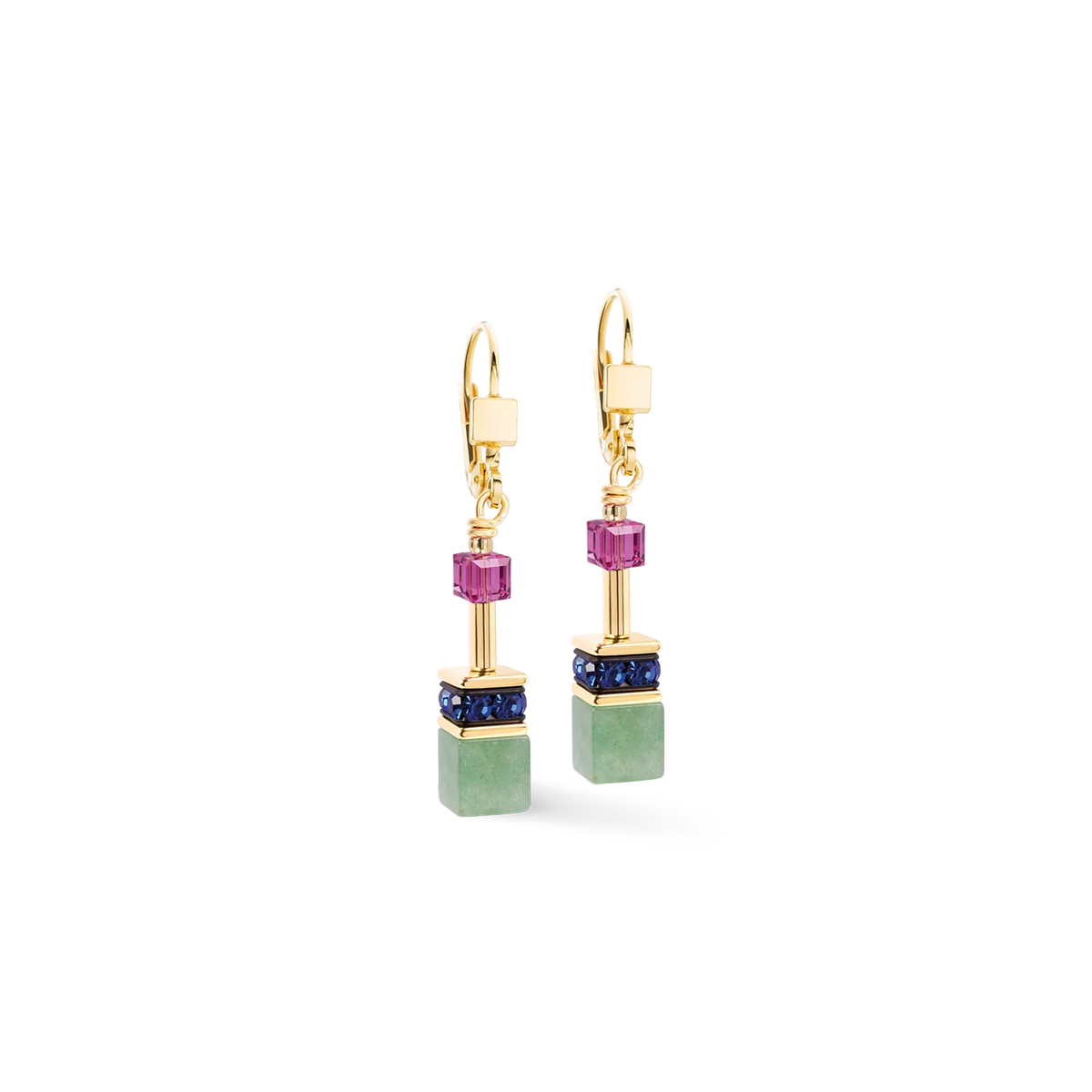 Gem Harmony GeoCUBE Iconic Precious Earrings