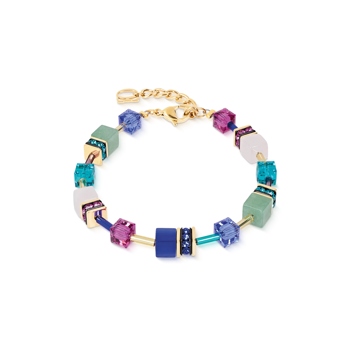 Gem Harmony GeoCUBE Iconic Precious Bracelet