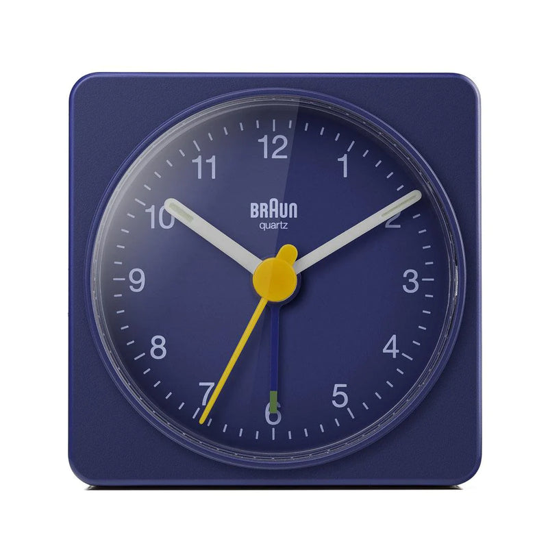 Braun: Blue Mini Travel Alarm clock