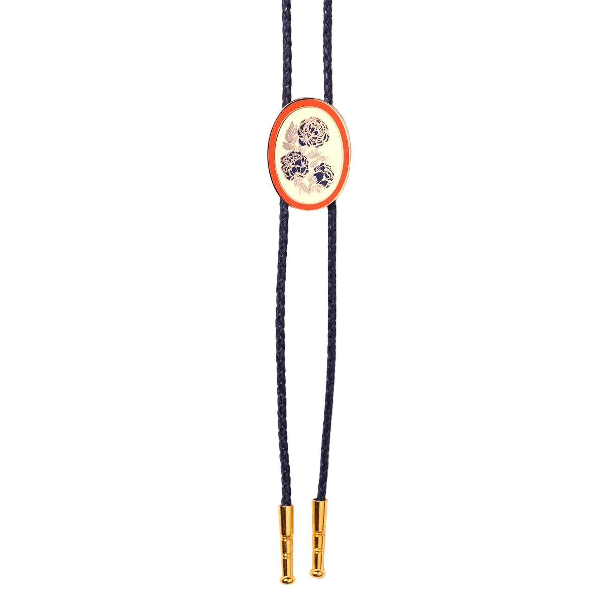 Floral Bolo Tie with Crush