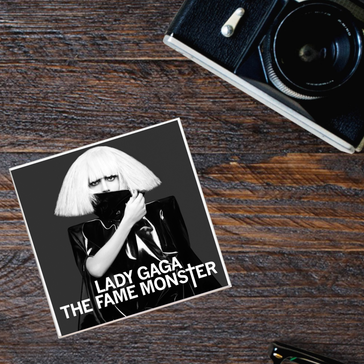 Lady Gaga The Fame Monster Album Coaster