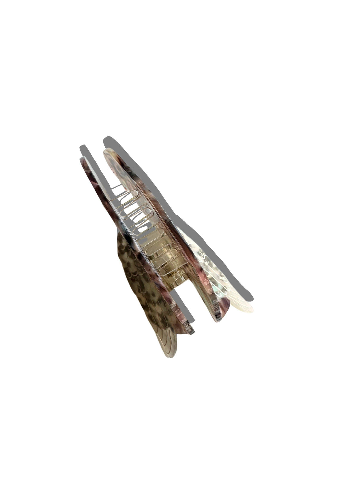 Hand-painted Pigeon Claw Hair Clip