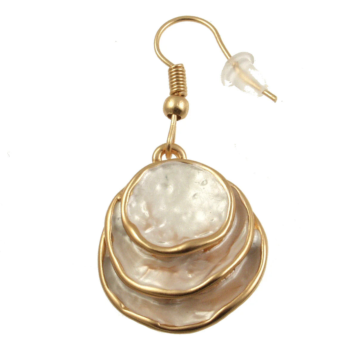 3 Stack Circle Earrings