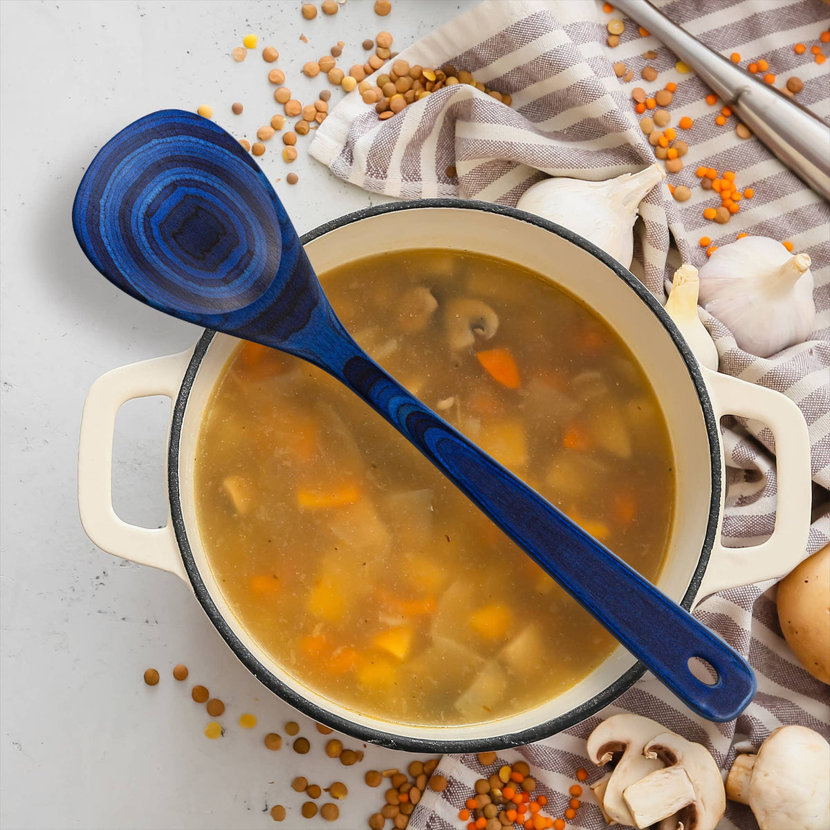 Baltique® Malta Colorful Wooden Cooking Spoon