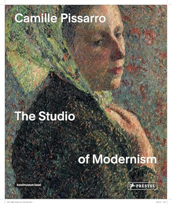 Book cover of 'The Studio of Modernism' by Camille Pissarro with a textured background.