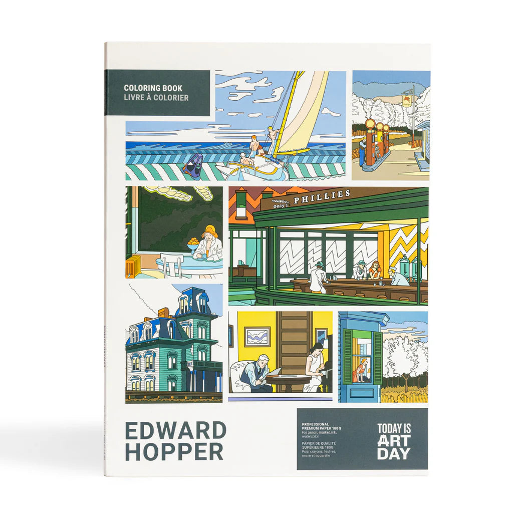 Edward Hopper Coloring Book