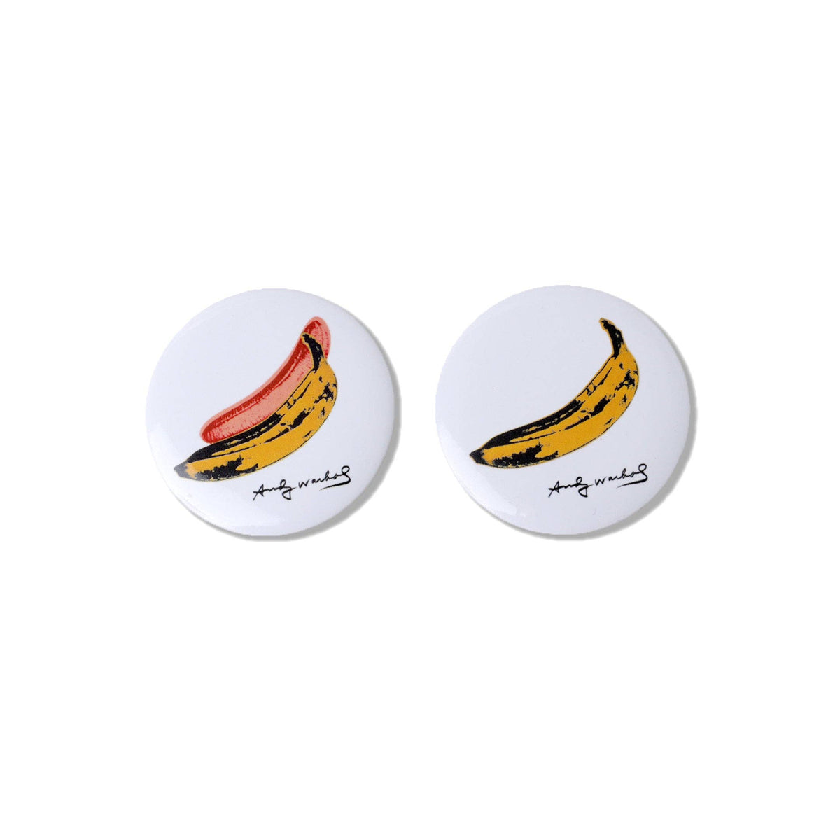 Warhol Bananas Button Set