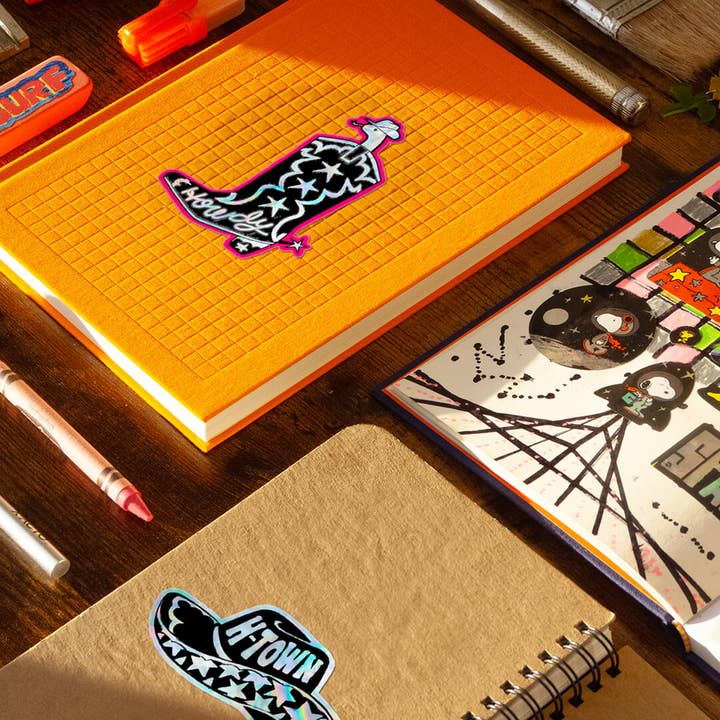 Howdy Boot - Individual Die-Cut Sticker