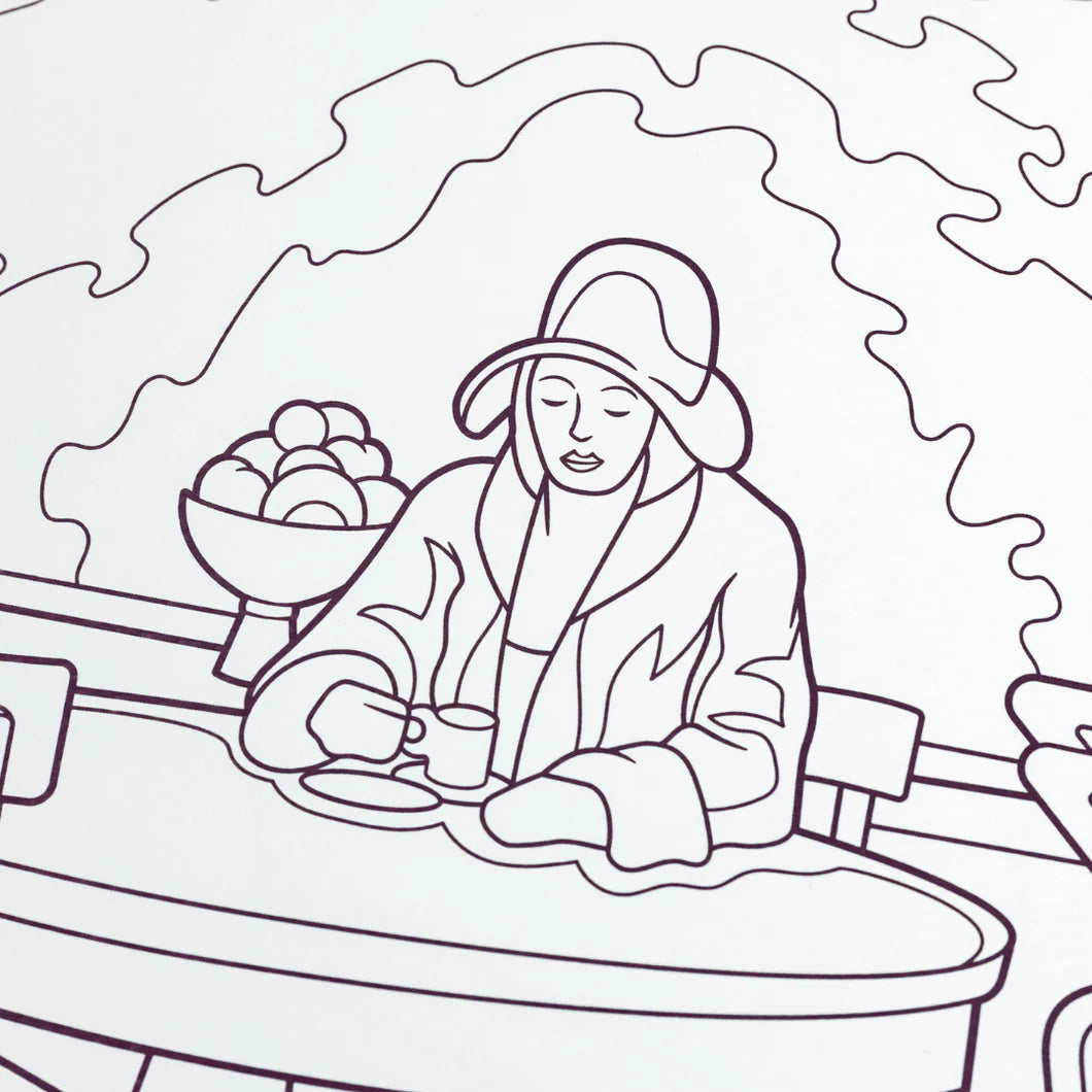 Edward Hopper Coloring Book
