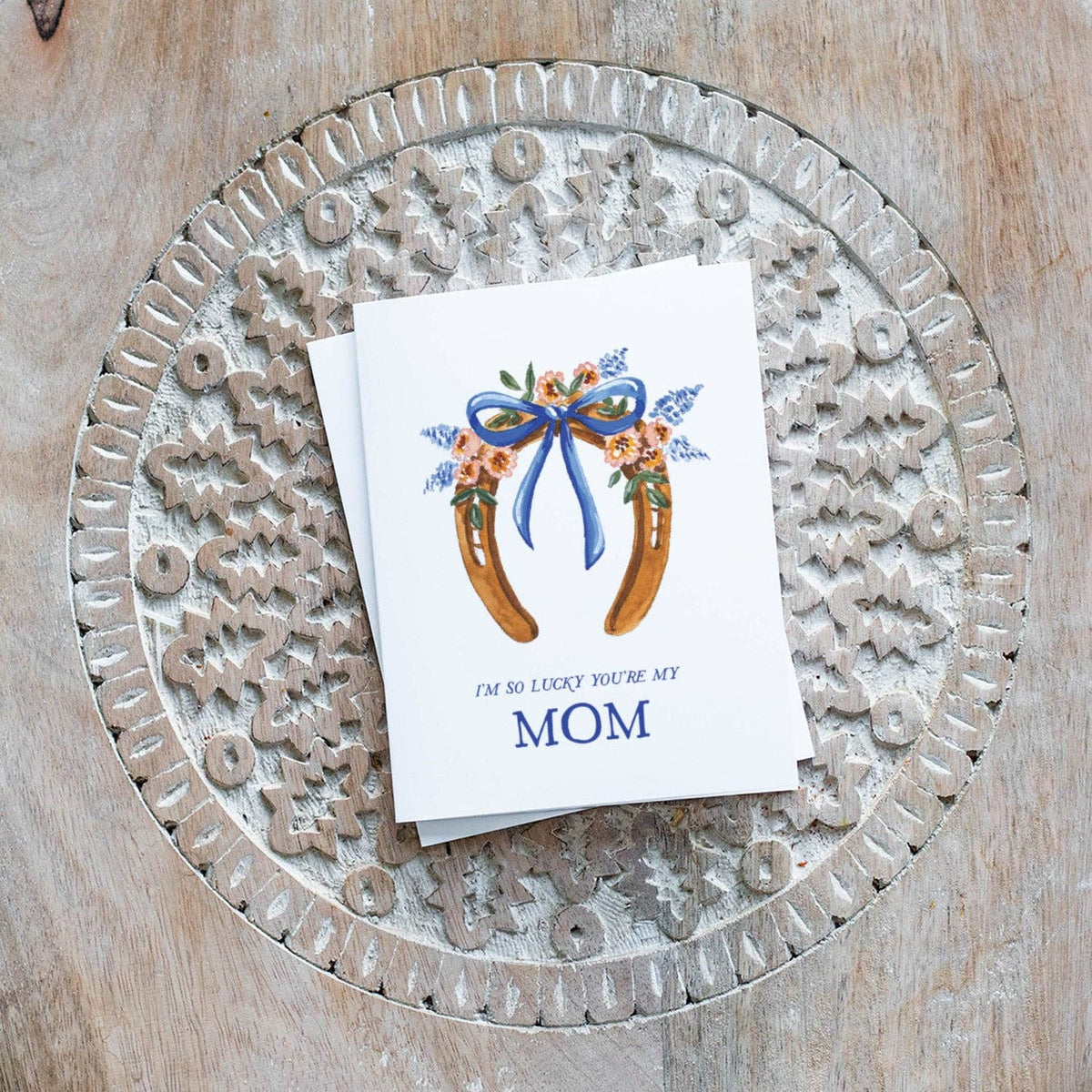 Horseshoe Mother's Day Greeting Card