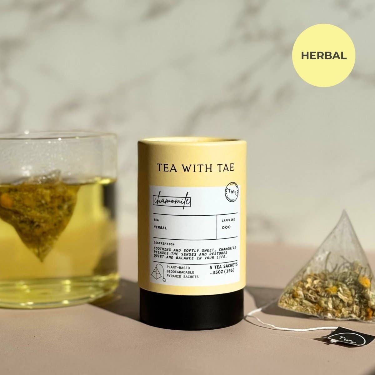 Chamomile Mini Tea Tube