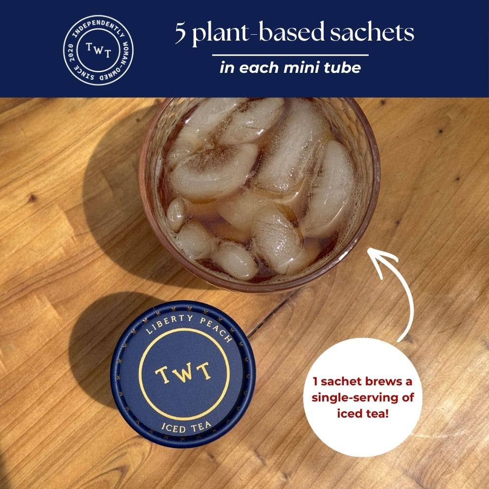 Liberty Peach Mini Tea Tube