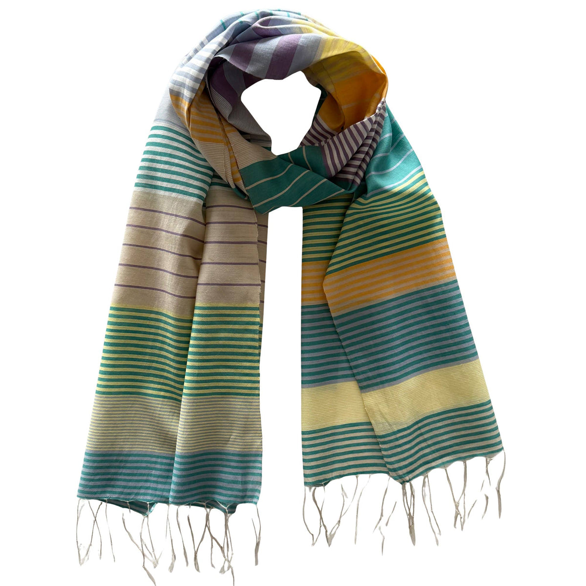 Judith 70% Cotton/30% Silk Scarf