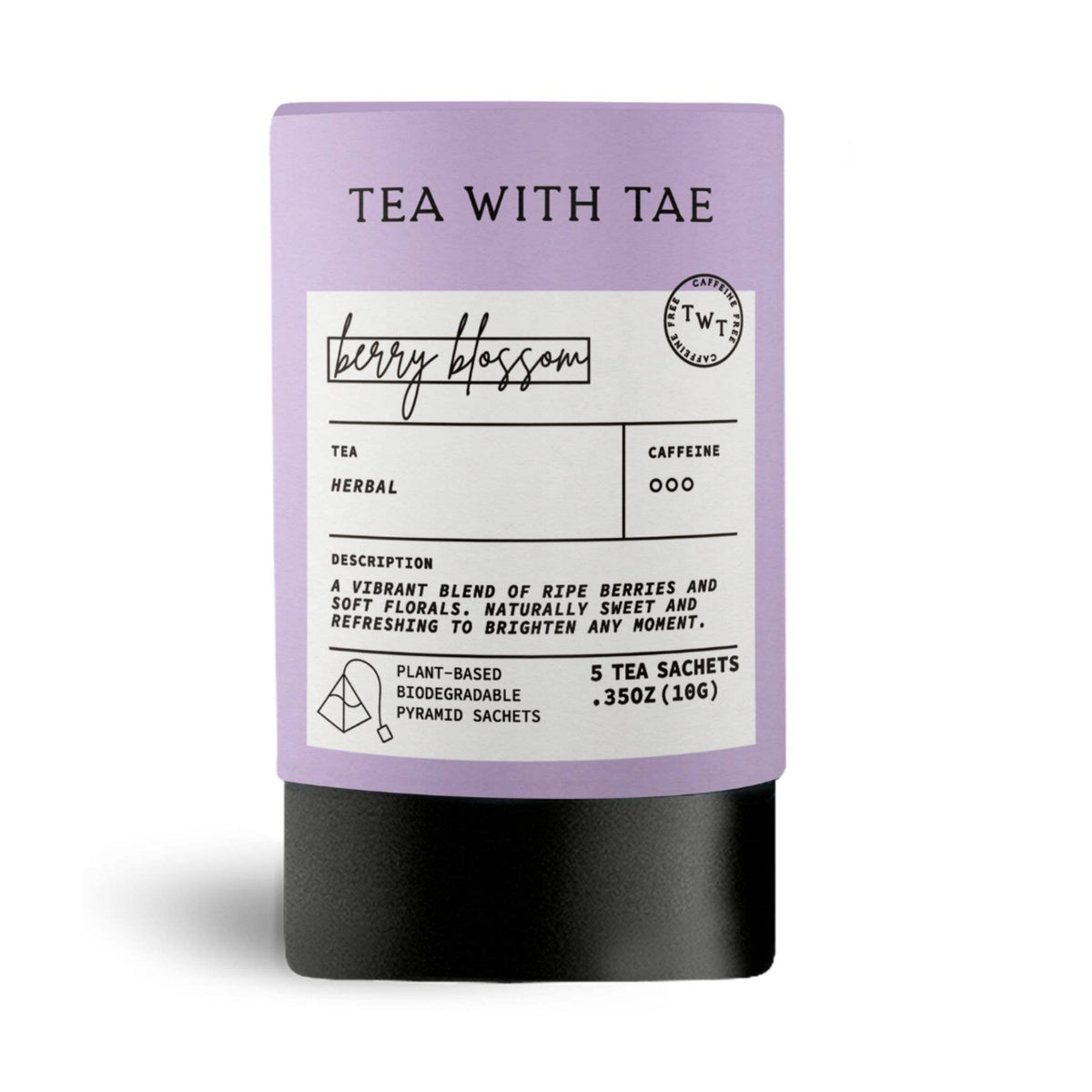 Berry Blossom Herbal Mini Tea Tube